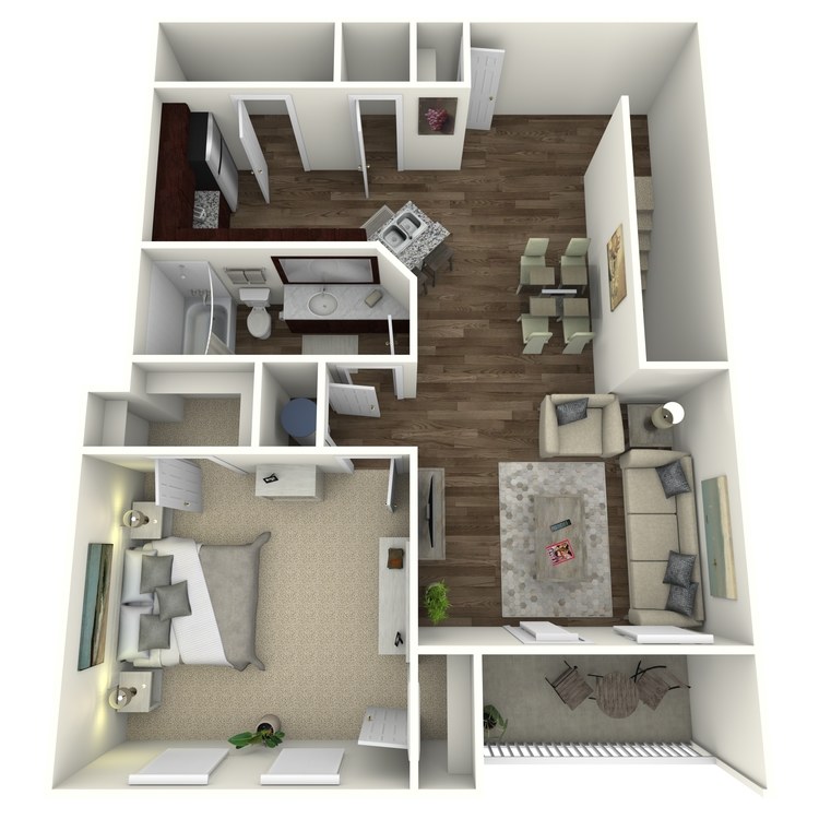 Floor plan image of The Timberlake A2U