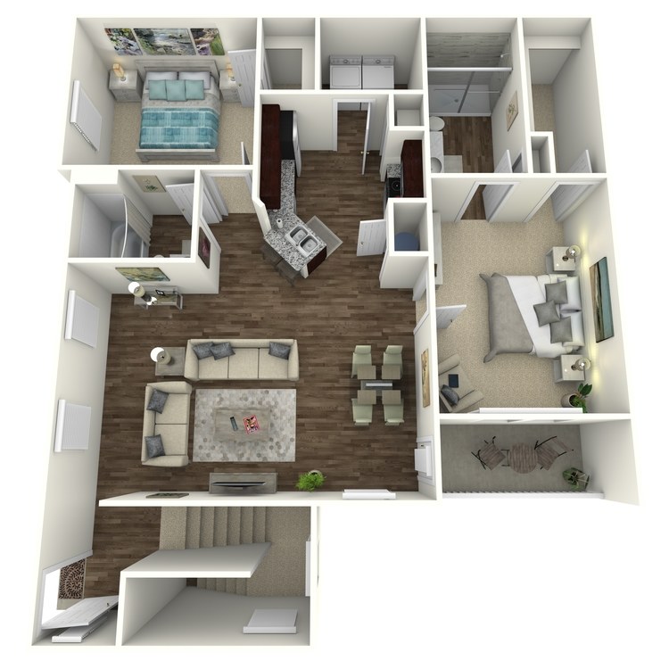 Floor plan image of The Oakwood B1UGA