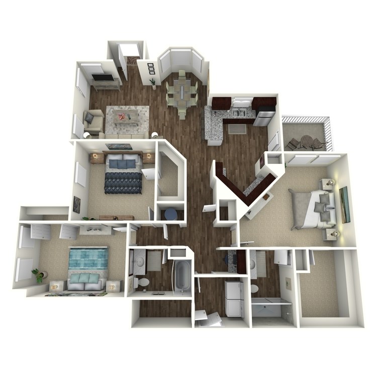 Floor plan image of The Durham C1LG