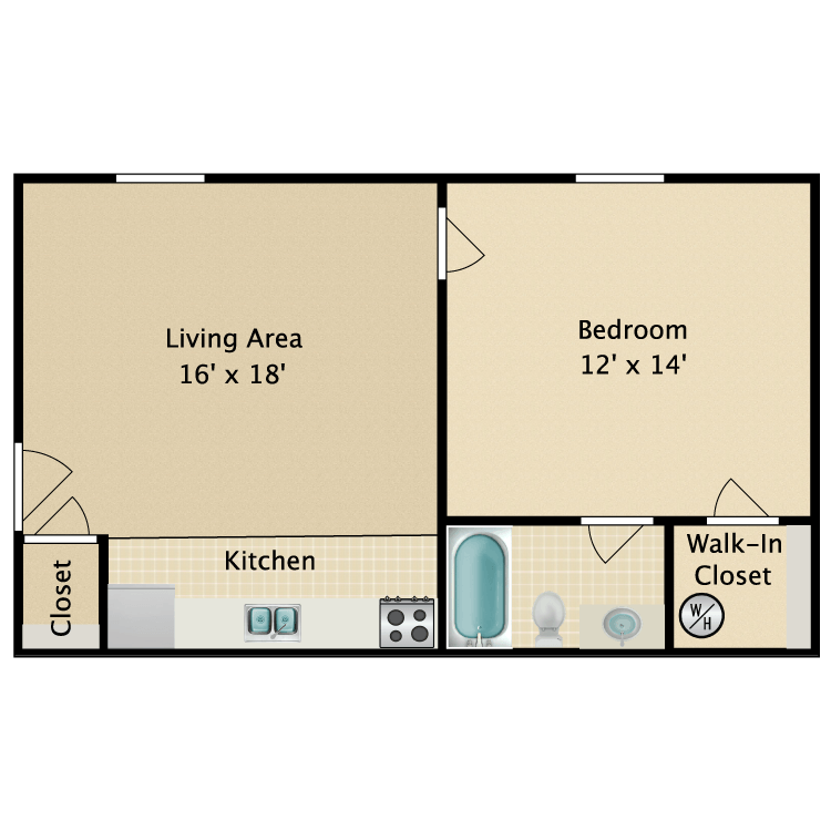 Floor plan image of The Ashford