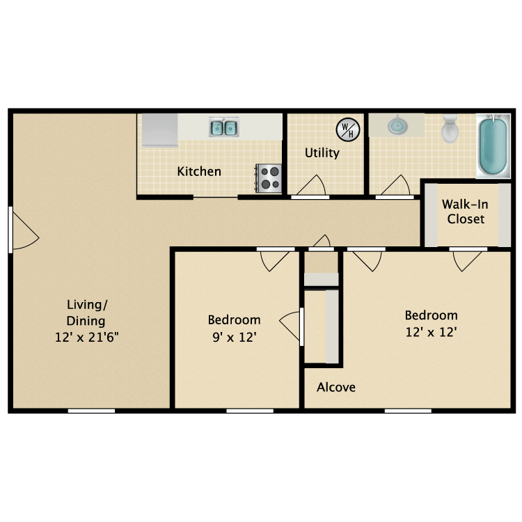 Floor plan image of The Bennett