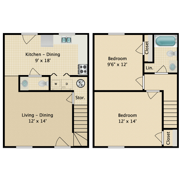 Floor plan image of The Brantley