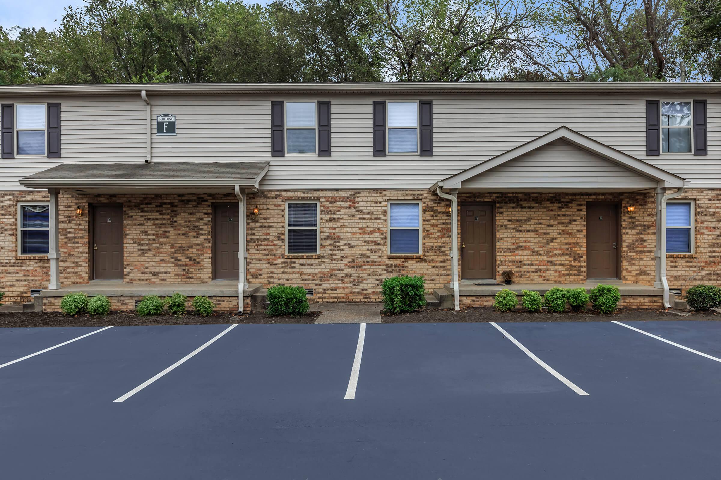AMPLE PARKING IN THE COMMUNITY