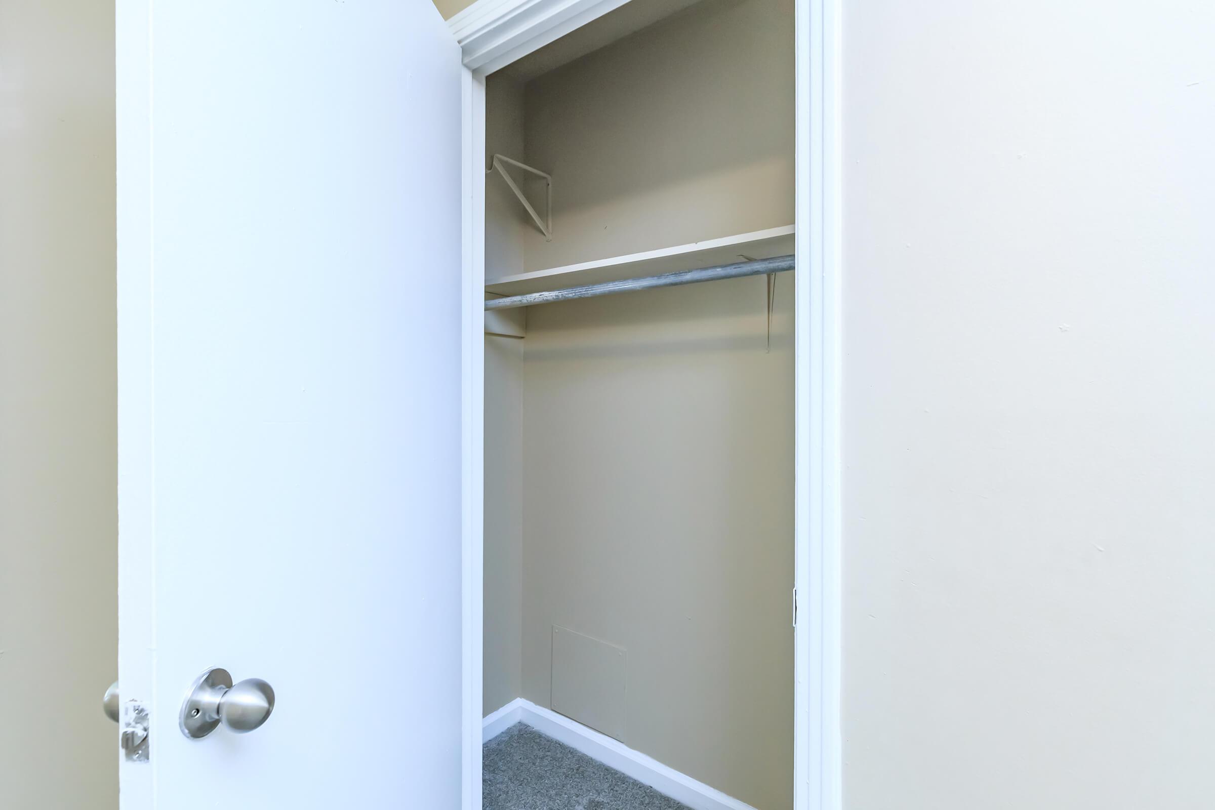 a close up of a door