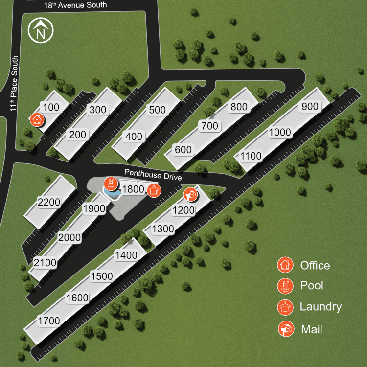 We make every effort to make our website accessible to anybody, especially those with disabilities. If you have question in terms of the relative location of an amenity or apartment home, please give us a call.