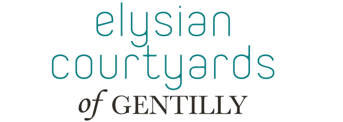 Elysian Courtyards of Gentilly Promotional Logo