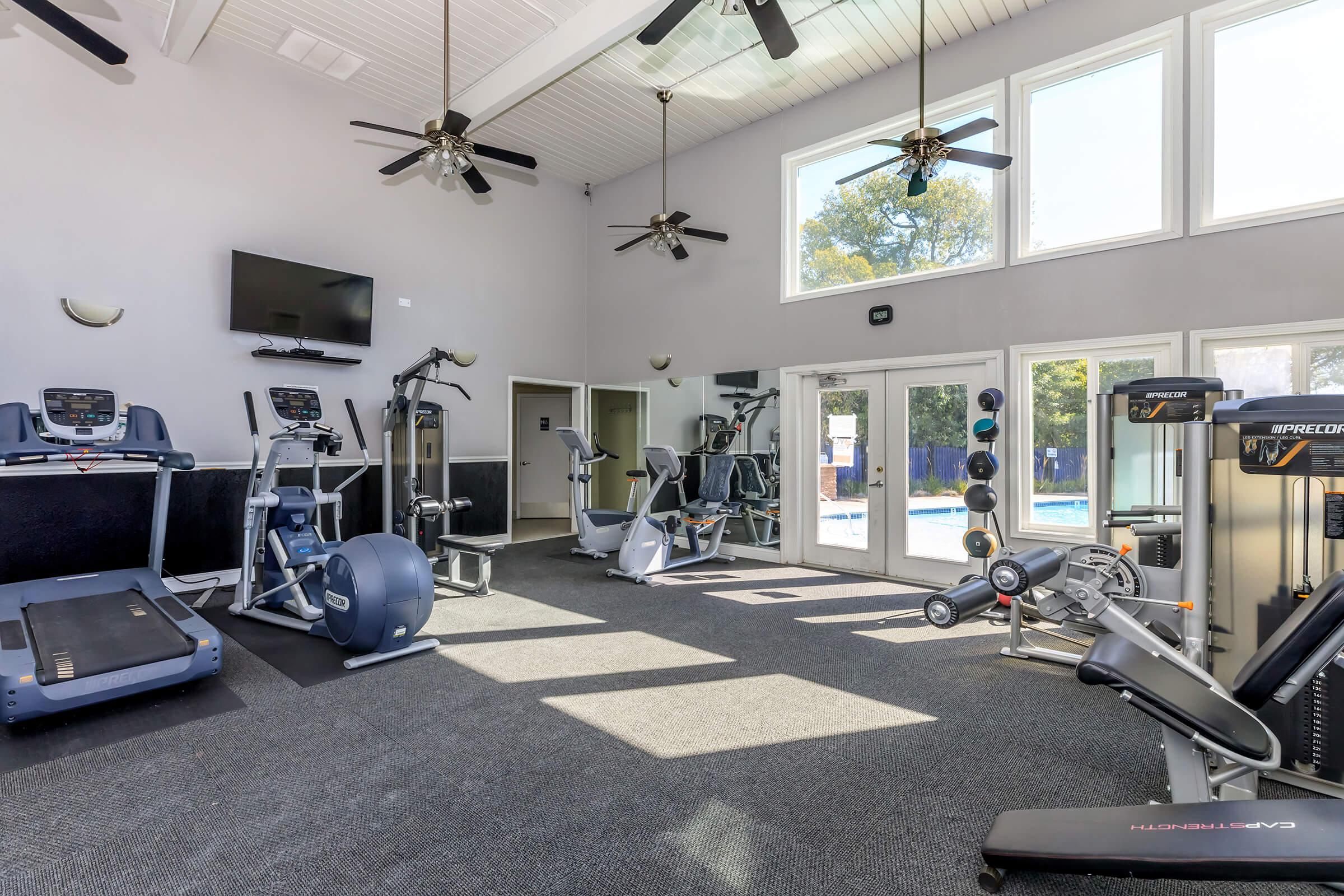 Fitness Center at Fairway Village in San Ramon CA