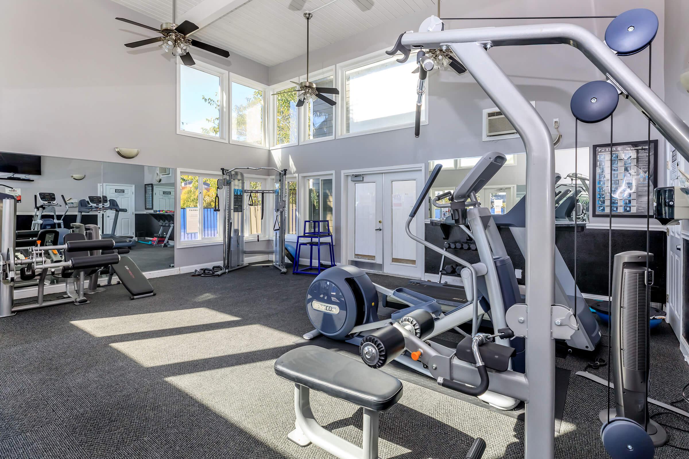 Fitness Center at Fairway Village in San Ramon CA