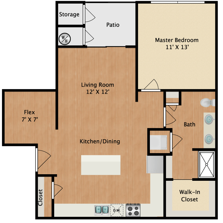 Floor plan image of A3