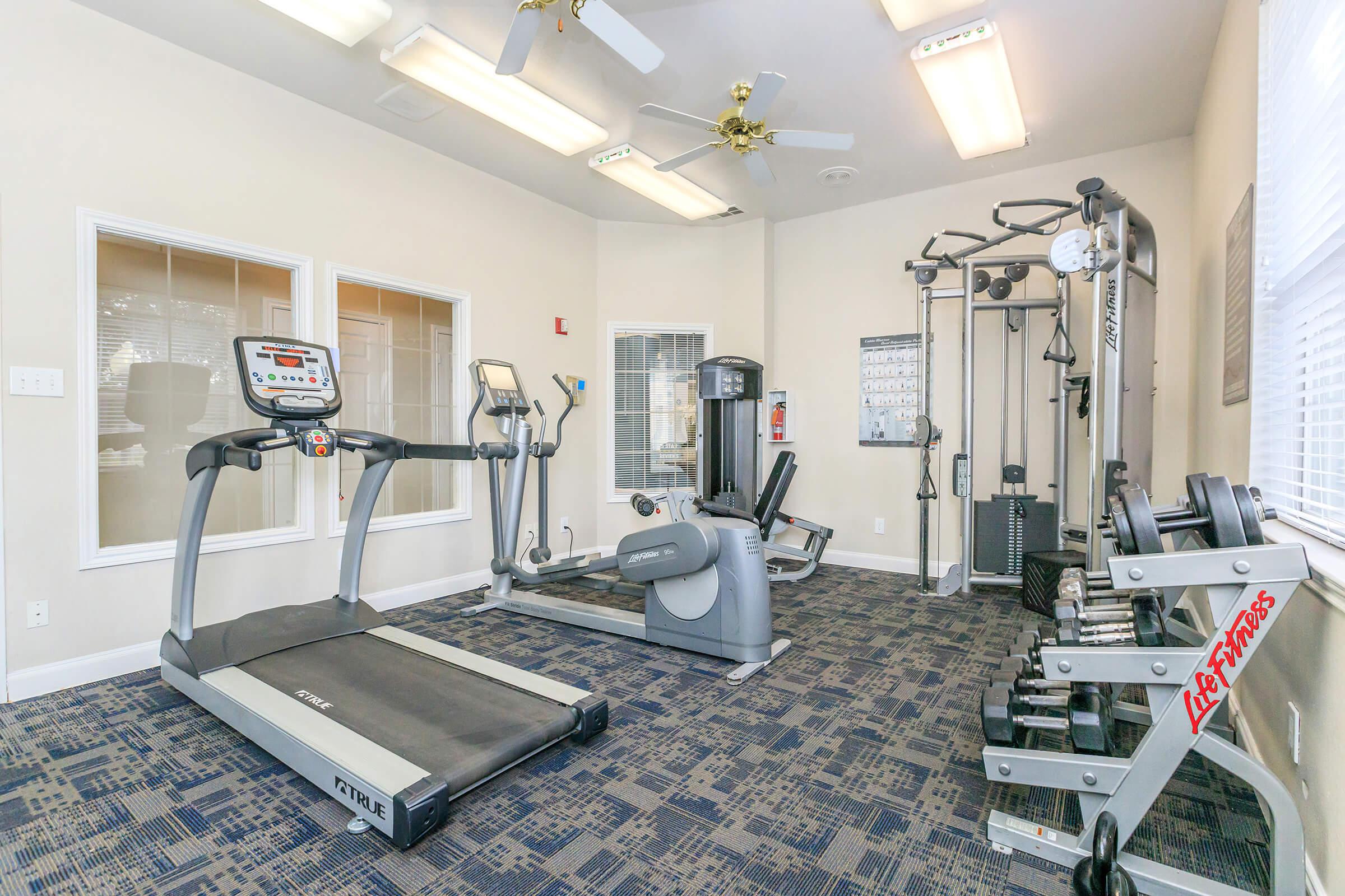 OUR STATE OF THE ART FITNESS CENTER