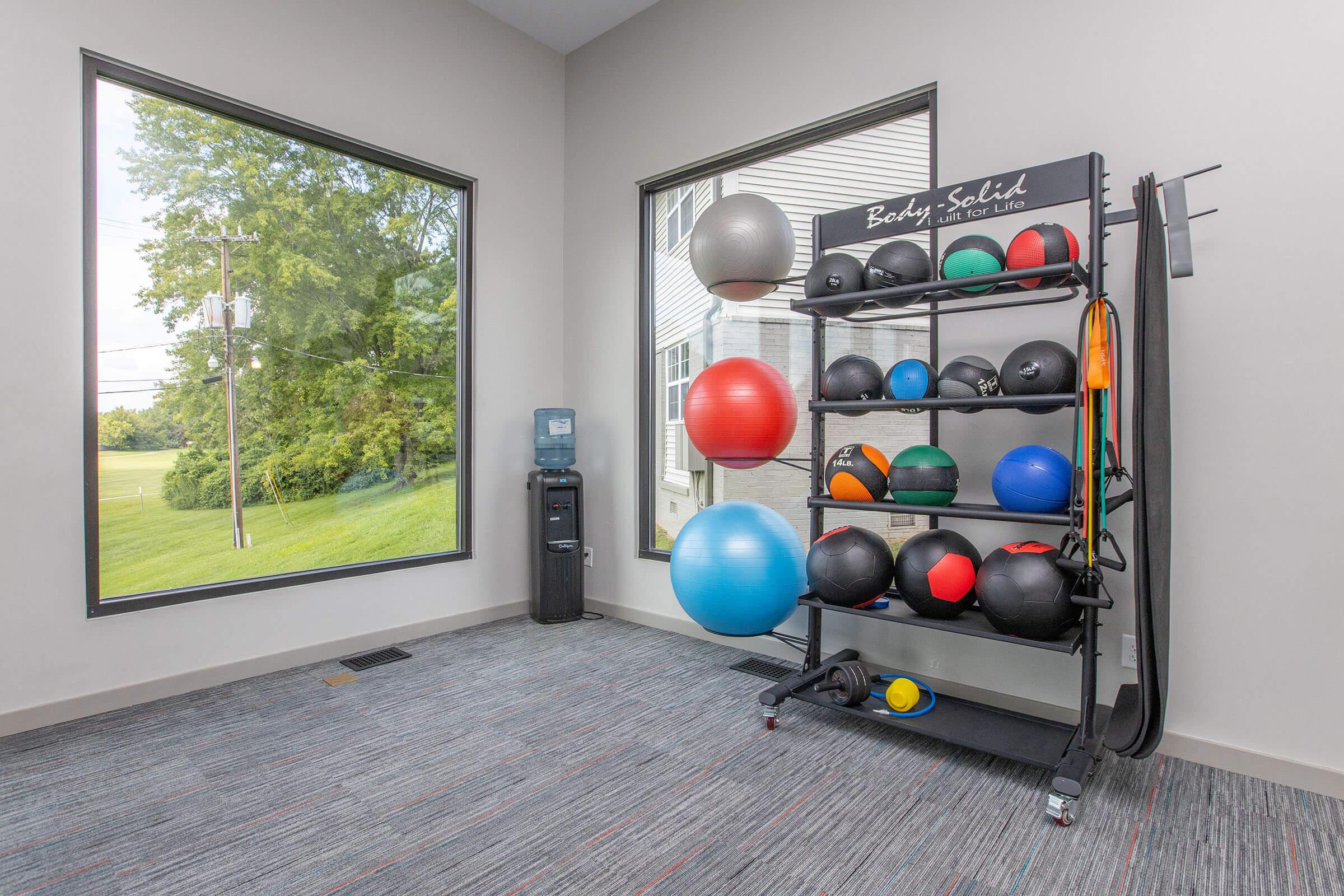 STAY IN SHAPE AT OUR FITNESS CENTER