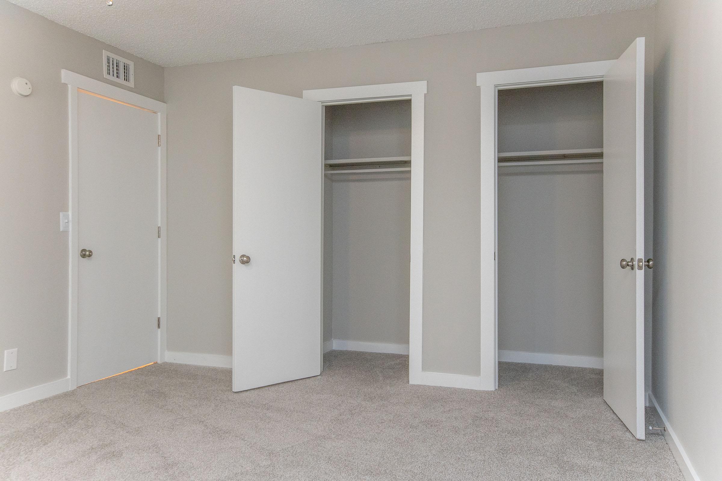 WALK-IN CLOSET AT THE VILLAGES AT PEACHERS MILL
