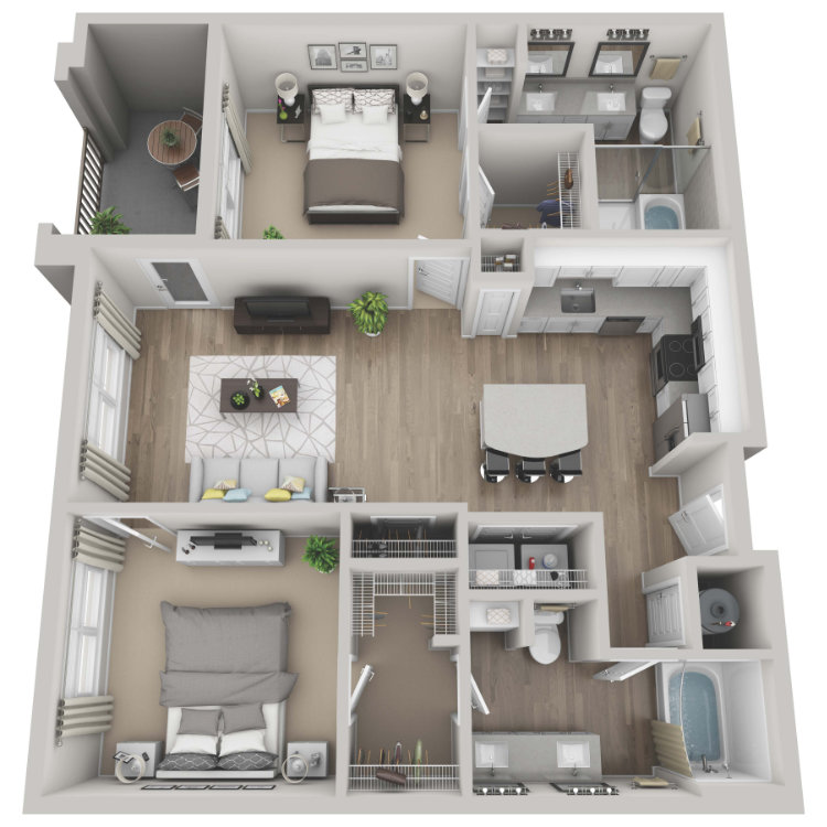 Floor plan image of Forest