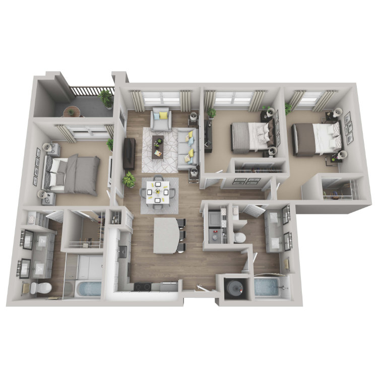 Floor plan image of Garnet