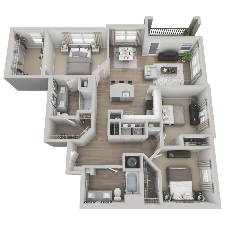Floor plan image of Scarlet