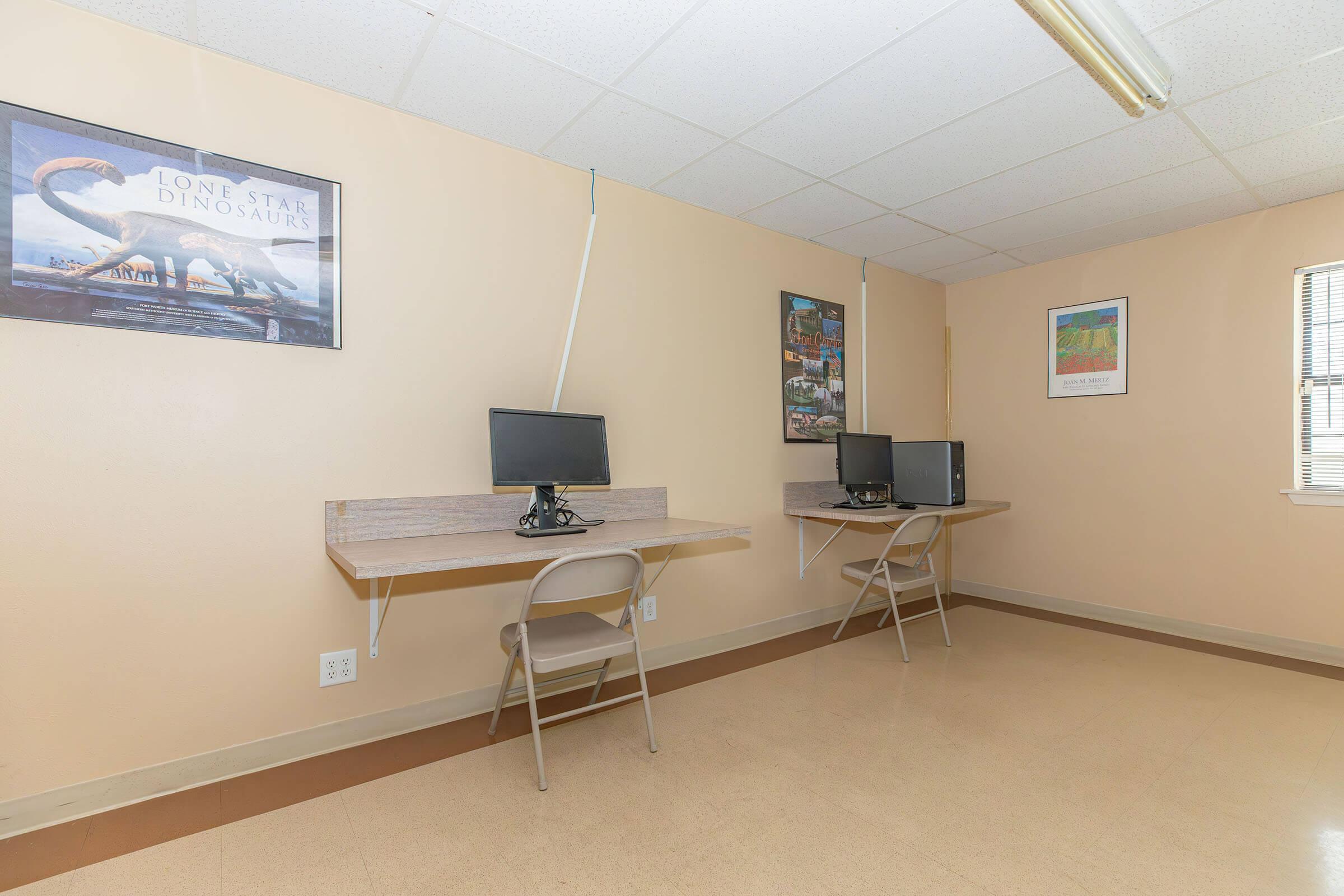 a flat screen tv sitting in a room