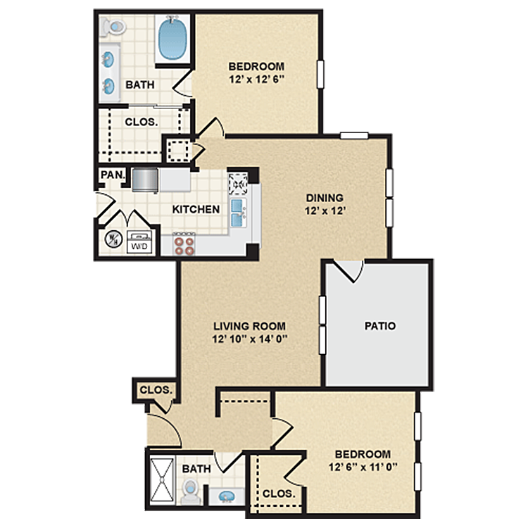 Floor plan image of Stonepost Ranch - Henly