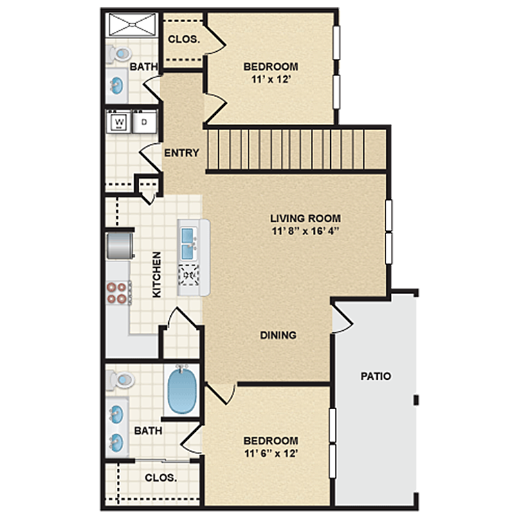 Floor plan image of Stonepost Valley - Sheridan