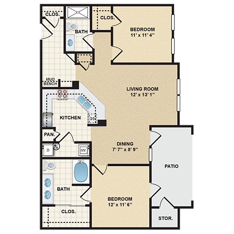 Floor plan image of Stonepost Ranch - Sonoma