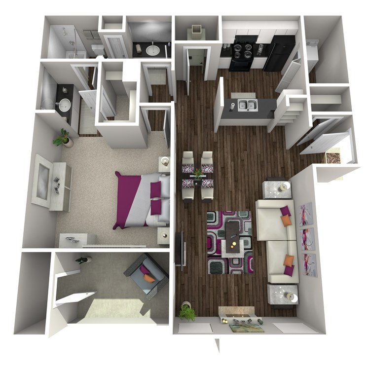 Floor plan image of Allium