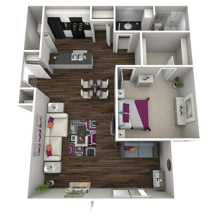 Floor plan image of Albizia