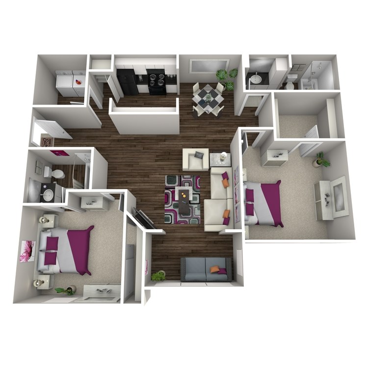 Floor plan image of Begonia