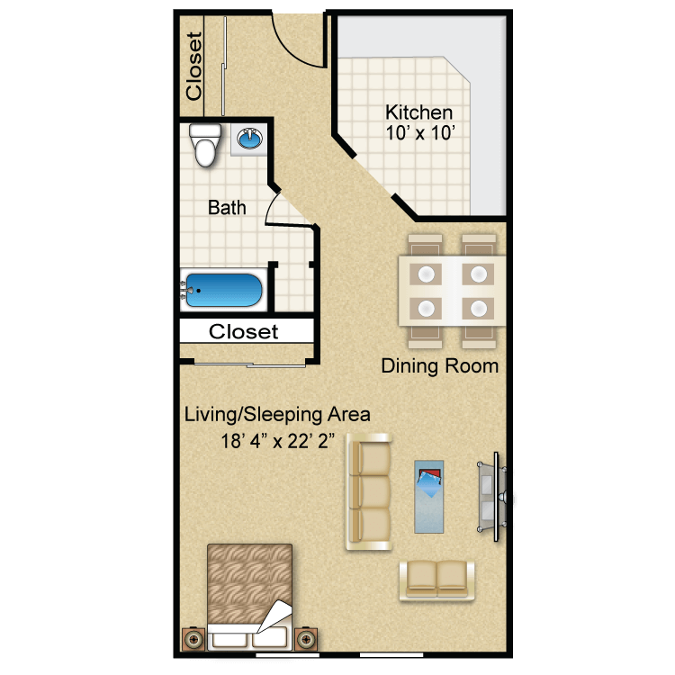 Floor plan image of The Beacon