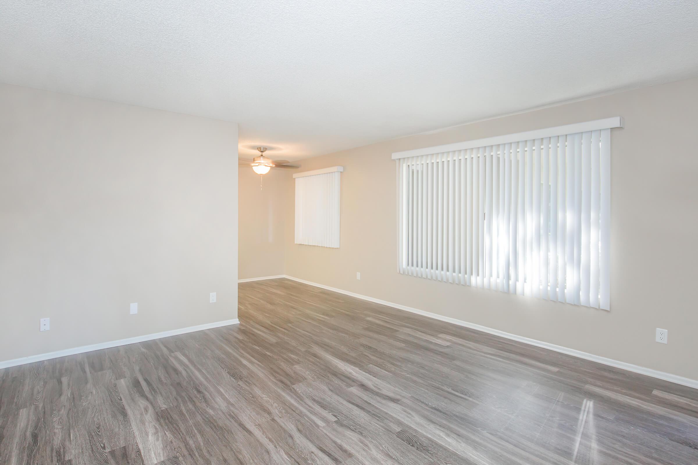 Dining room with wooden floors