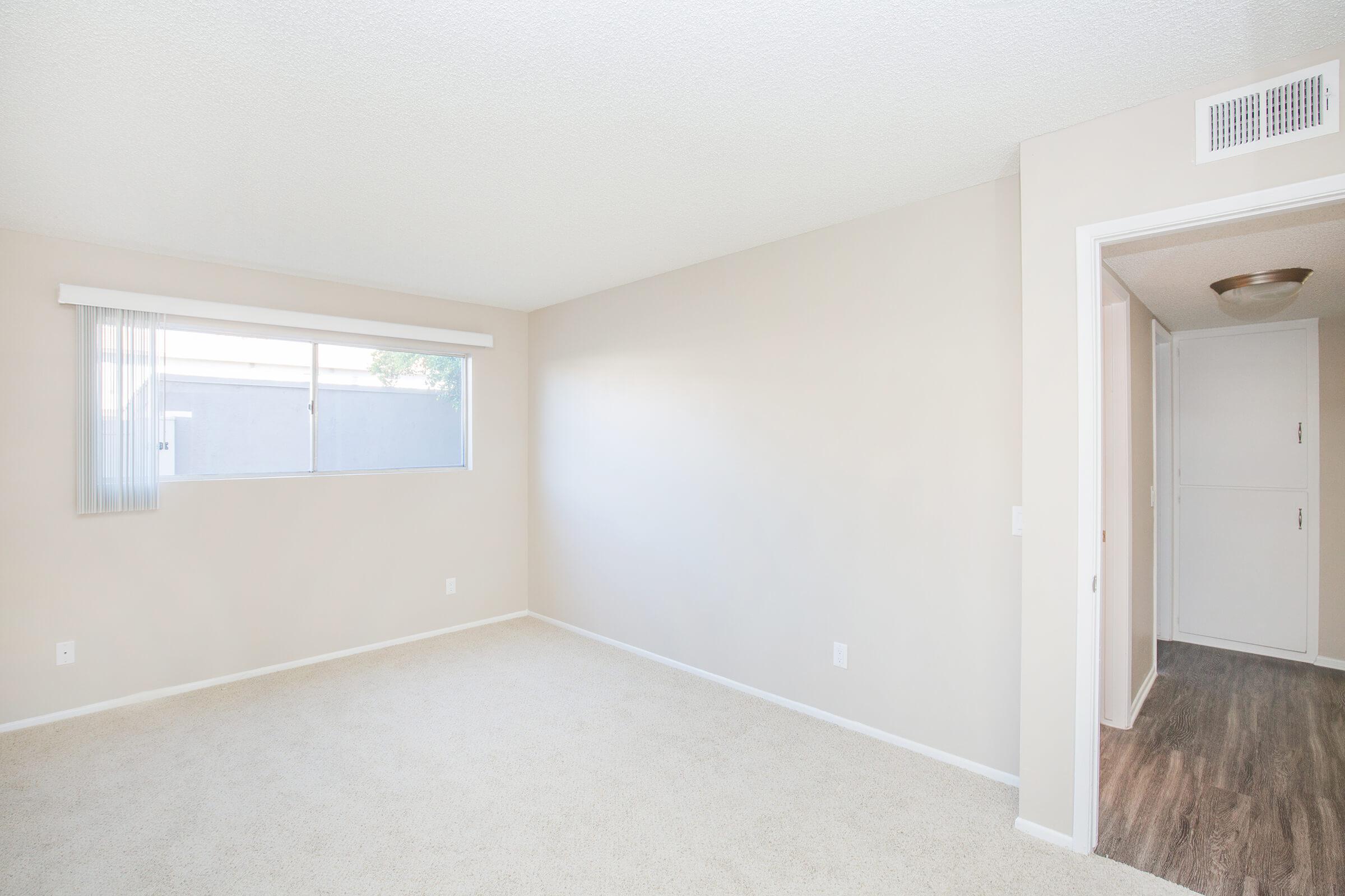 Carpeted bedroom