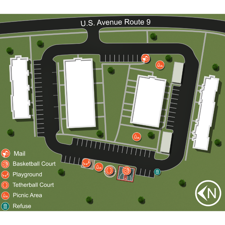 If you have a question regarding the relative location of an apartment home, please give us a call.