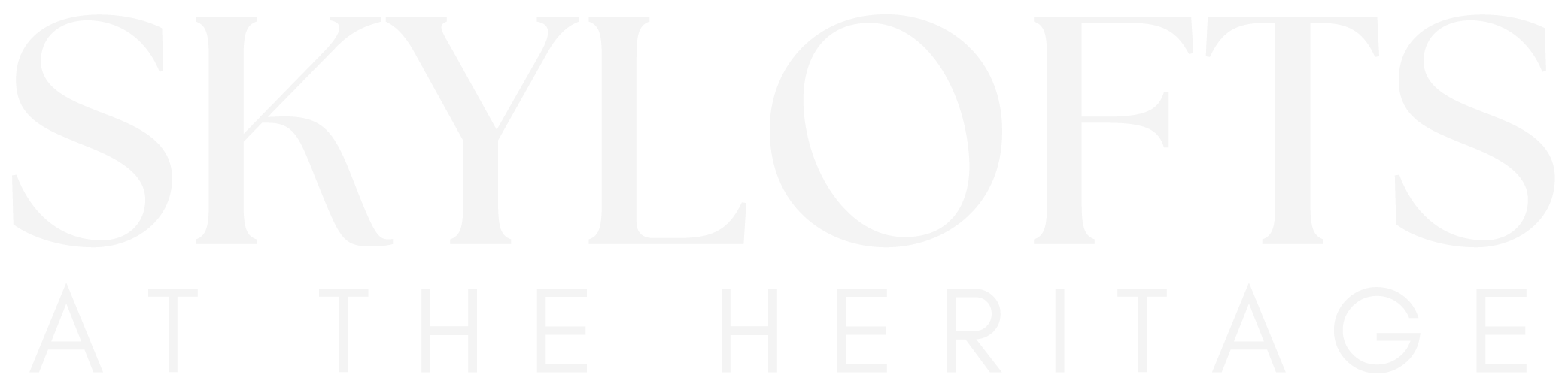 SkyLofts at The Heritage ebrochure logo