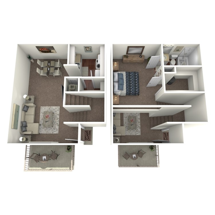 Floor plan image of St. Martin