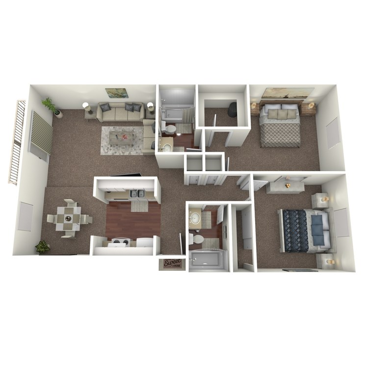 Floor plan image of Barbados