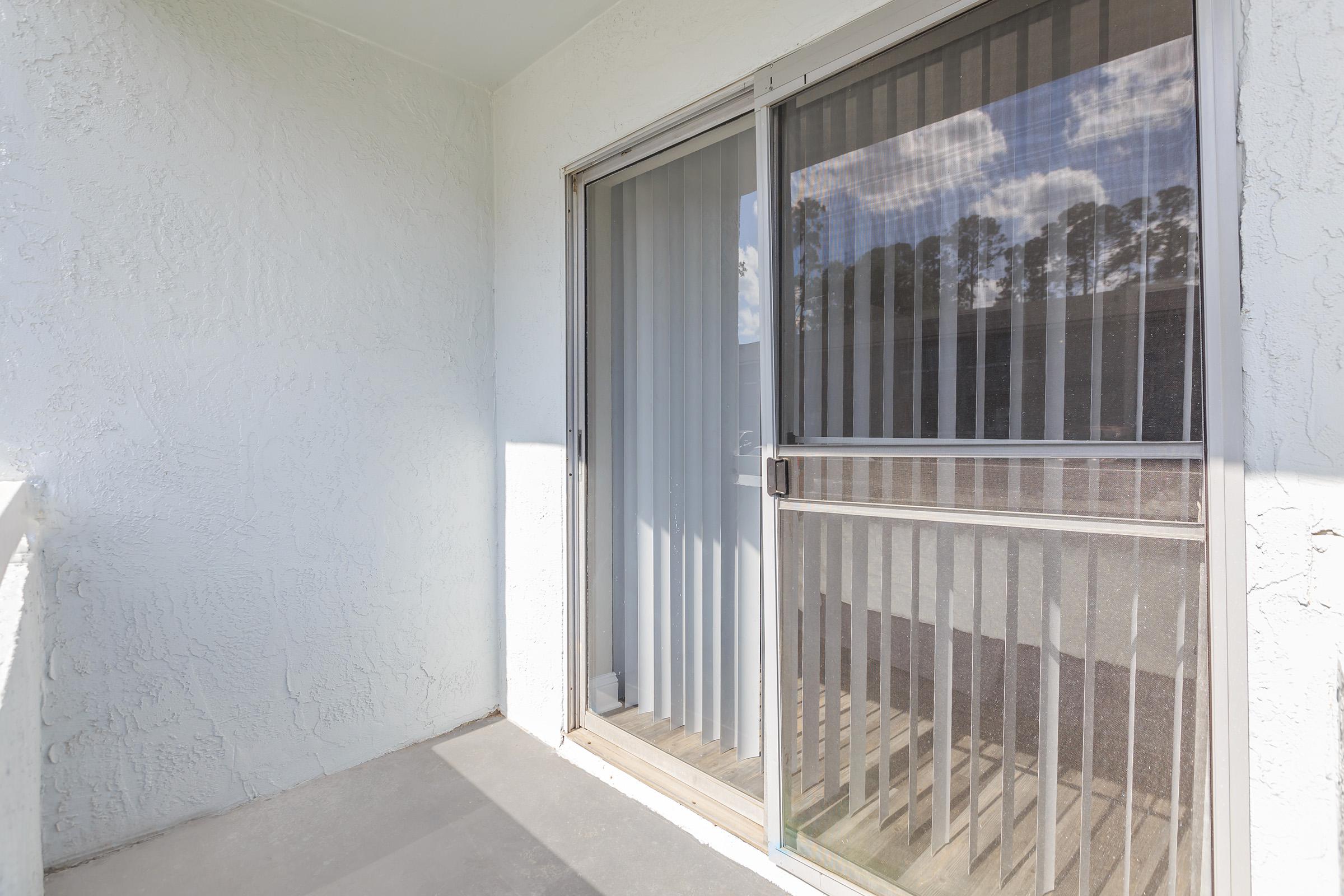 ENJOY YOUR BALCONY OR PATIO VIEW OF JACKSONVILLE, FL.