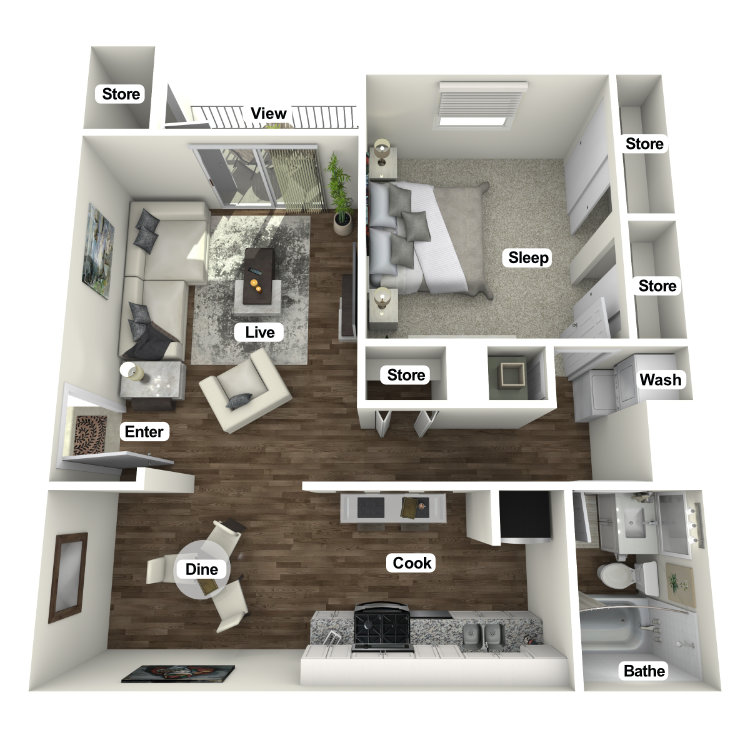 Floor plan image of The Reprieve