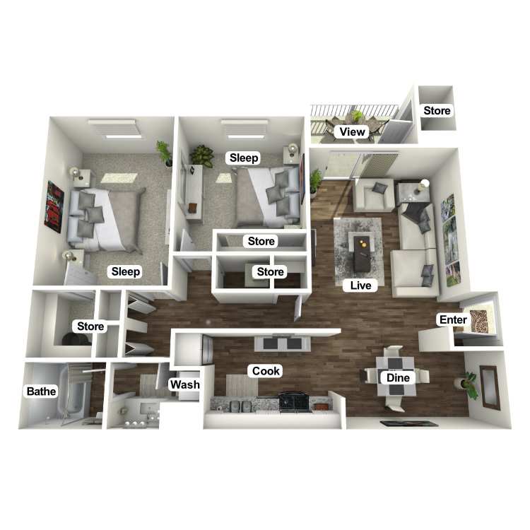 Floor plan image of The Retreat