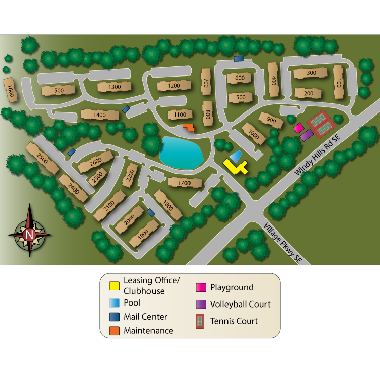 We make every effort to make our website accessible to anybody, especially those with disabilities. If you have question in terms of the relative location of an amenity or apartment home, please give us a call.