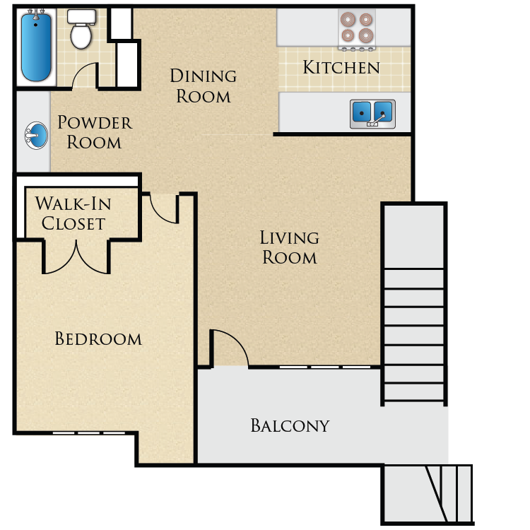 Floor plan image of Cottage