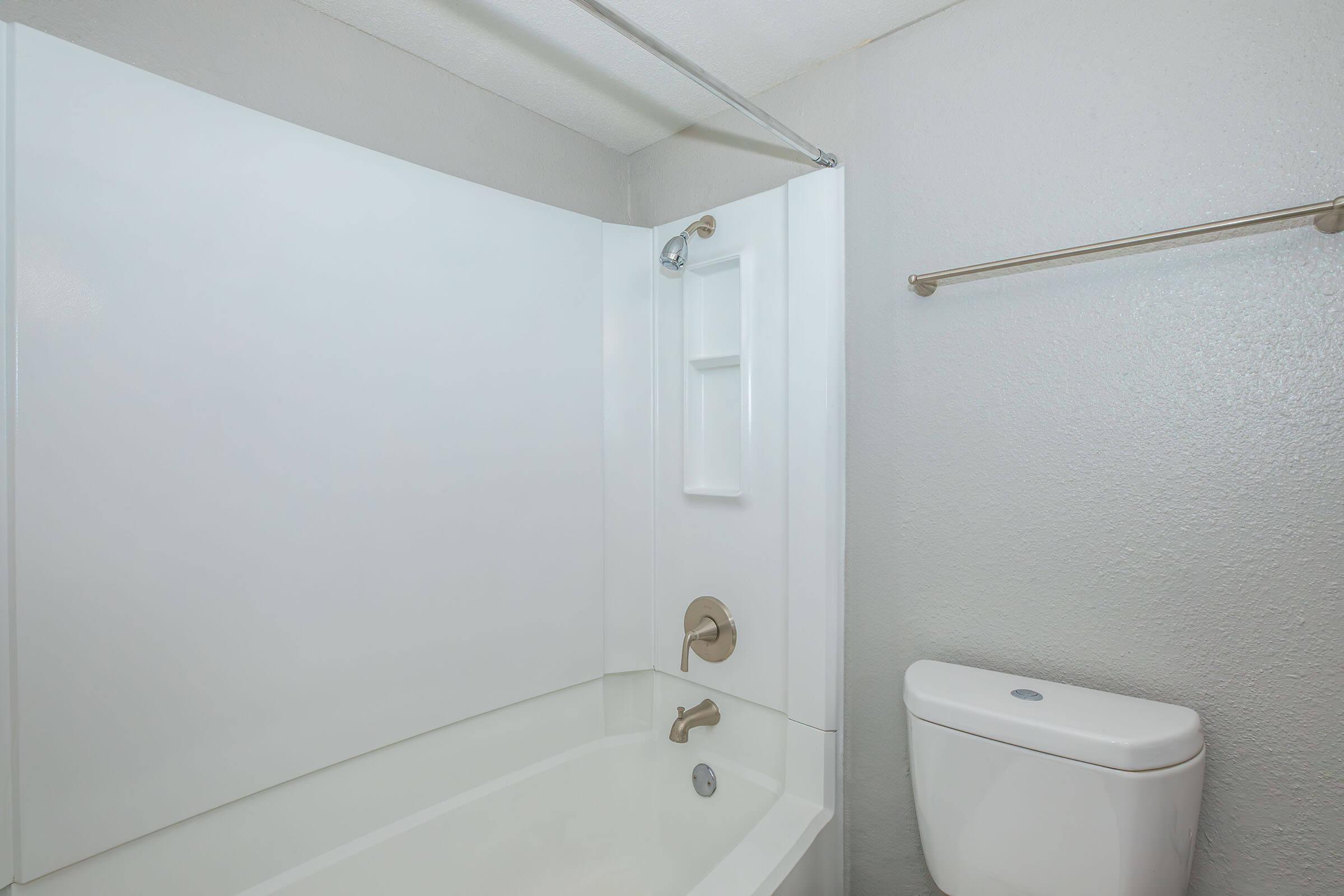 a close up of a shower in a small room