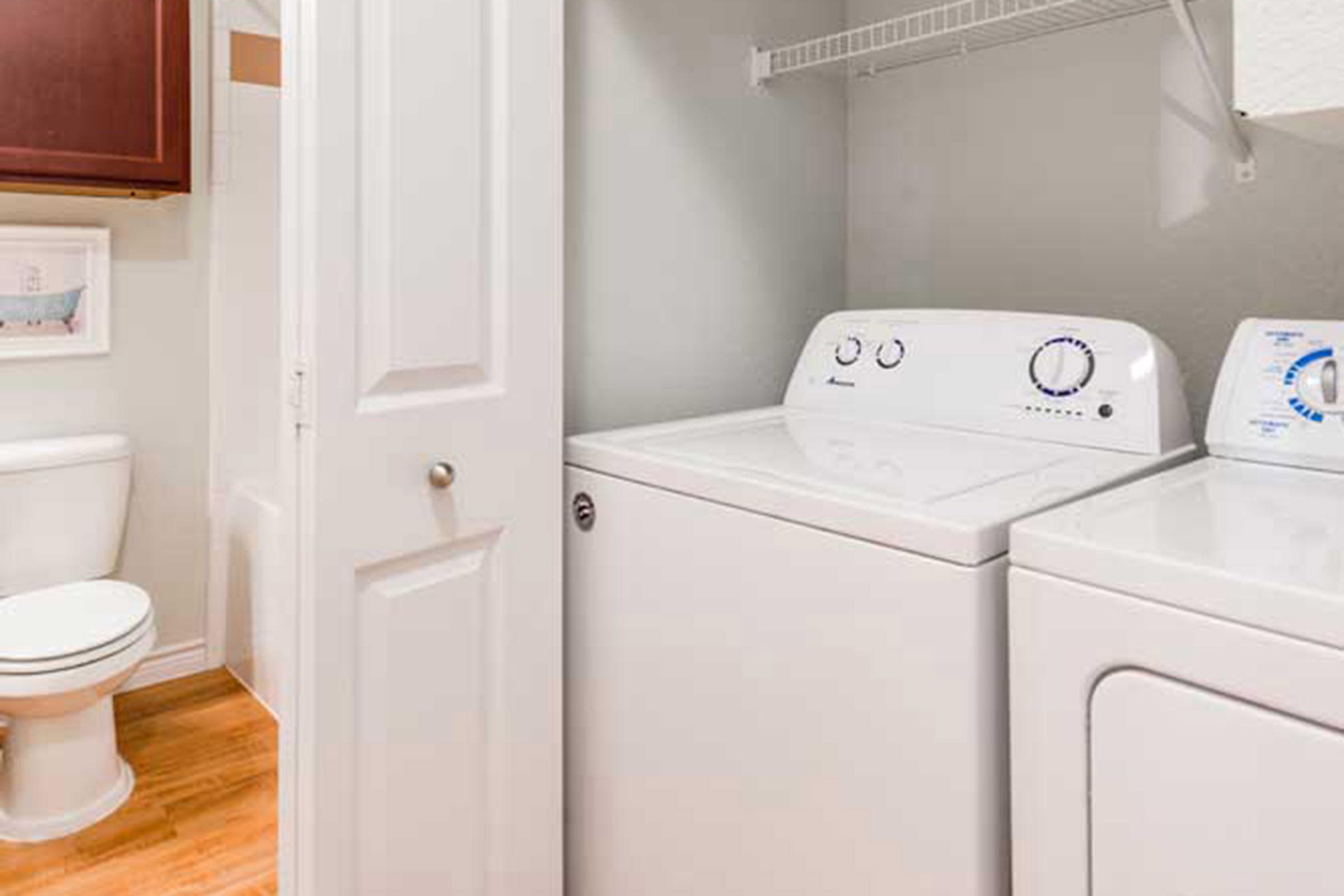 IN-HOME WASHER AND DRYER 