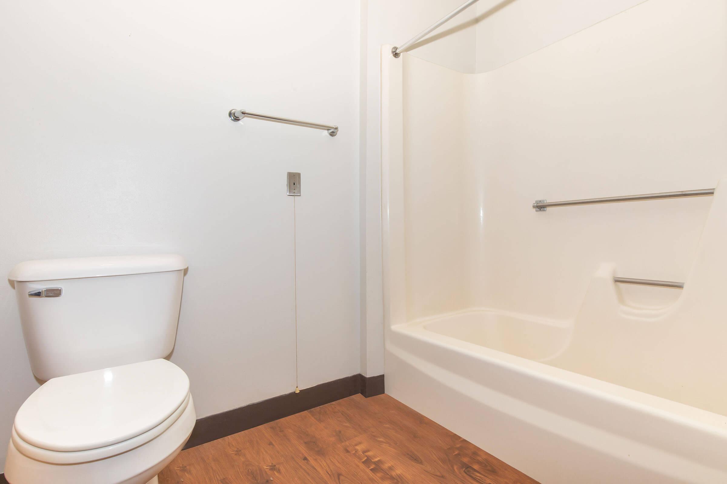 a close up of a shower in a small room