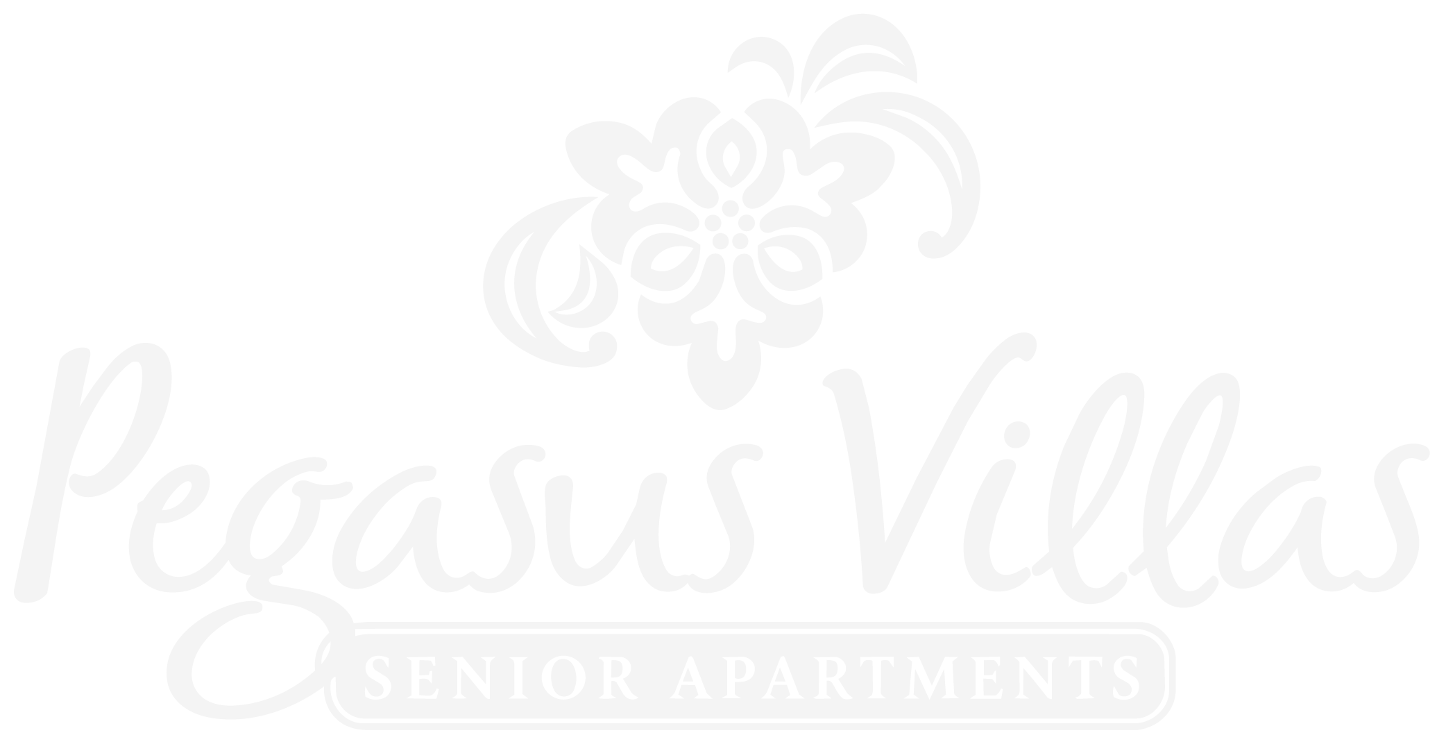 Pegasus Villas Senior Apartments ebrochure logo