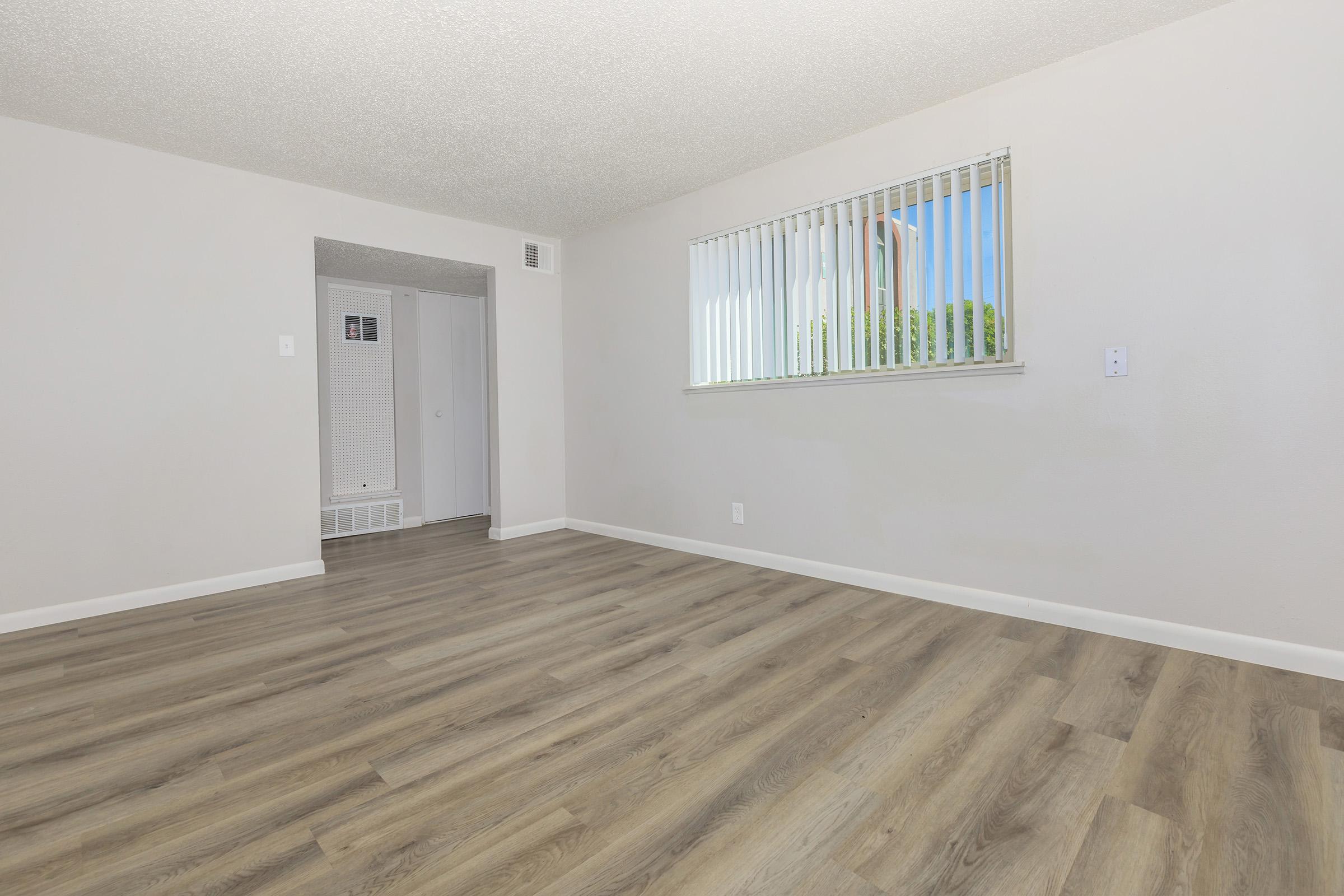 a room with a wooden floor