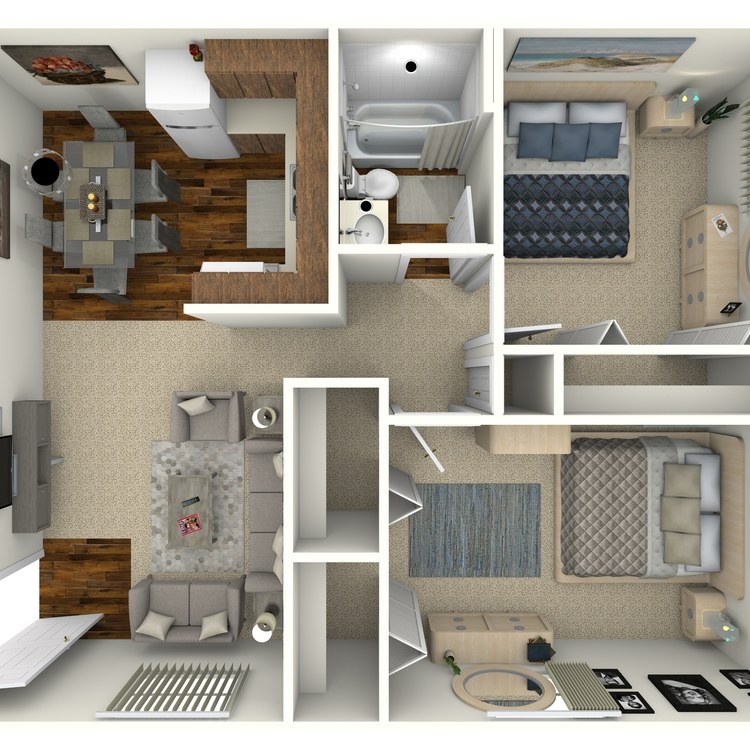 Floor plan image of 2X1