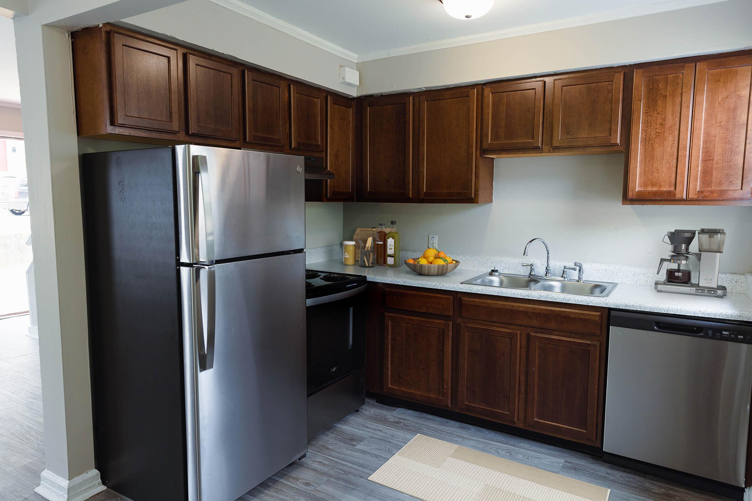 Kitchen with Stainless Steel Appliances