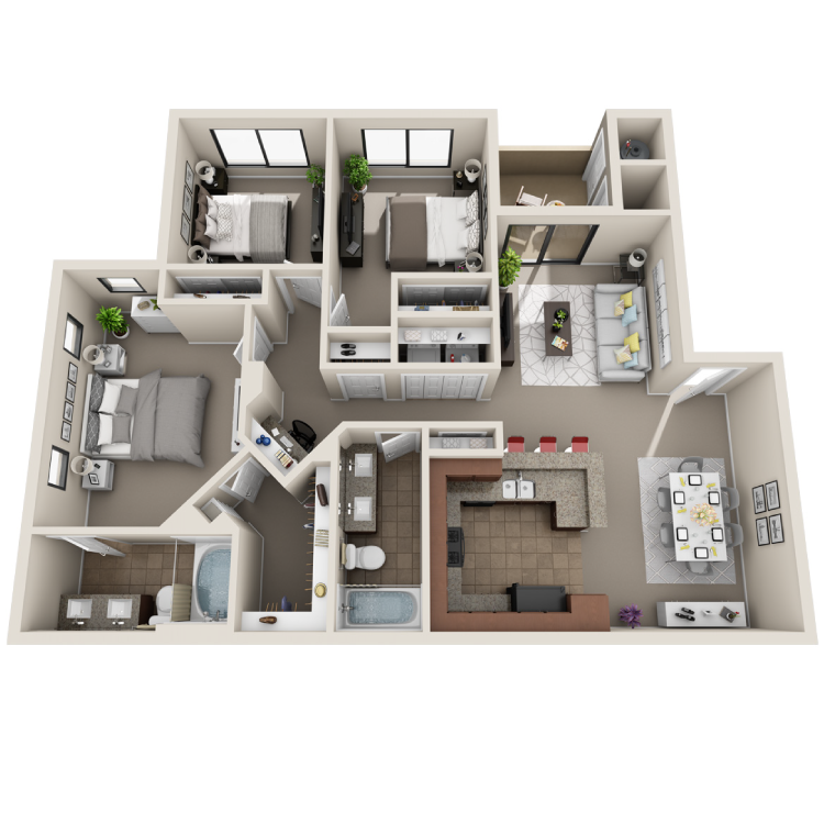 Floor plan image of Venetian