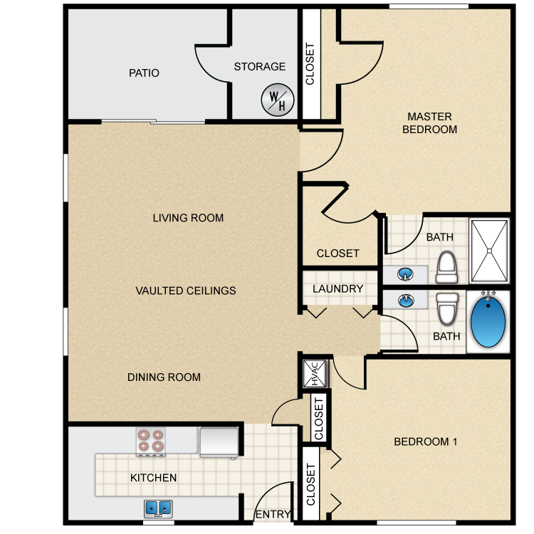Floor plan image of Large Villa