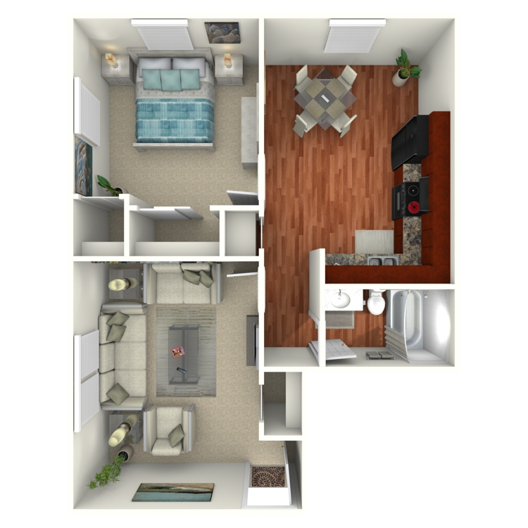 Floor plan image of Spring