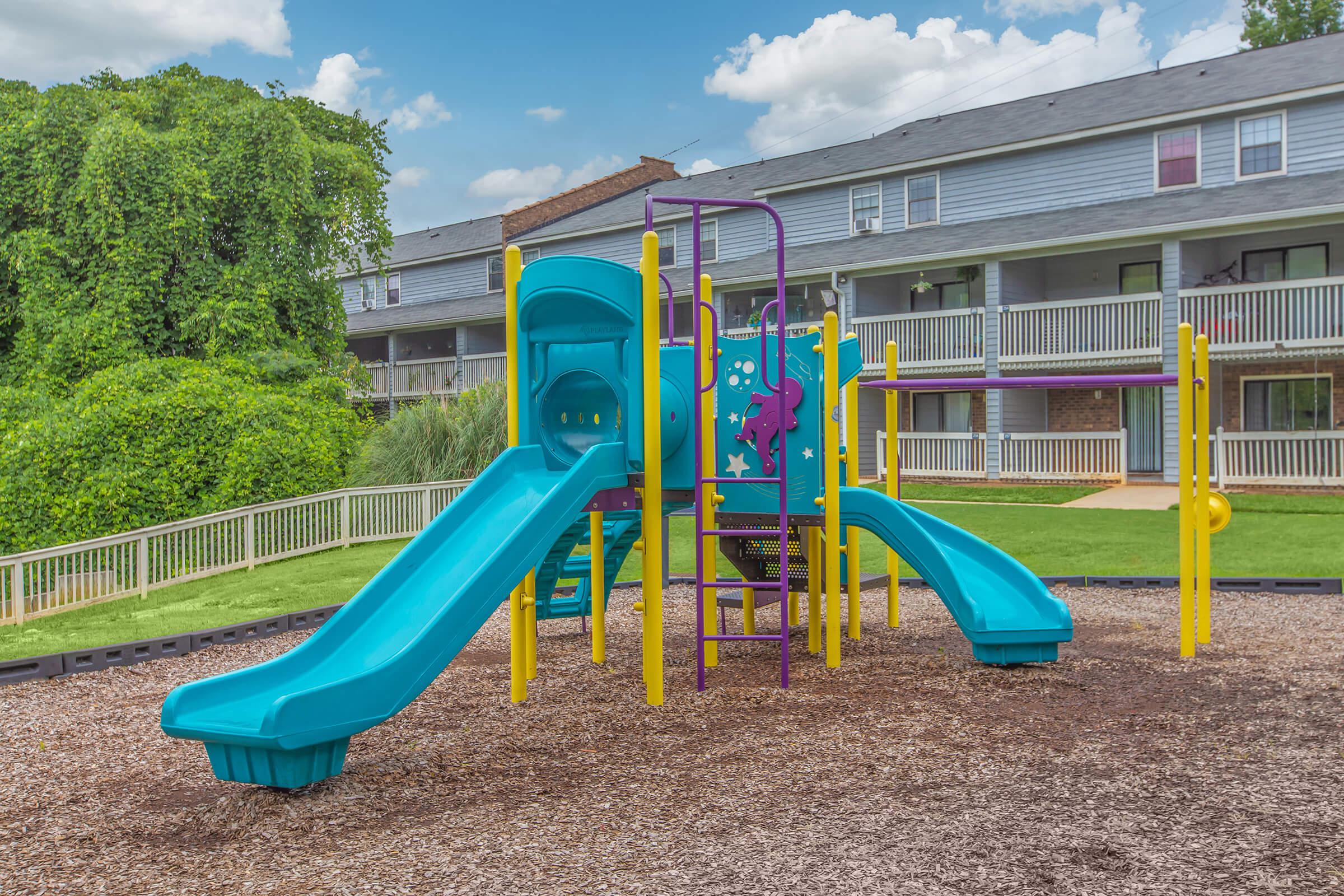 Village Green and Playground - Lakeside Place Apartments - Greenville - South Carolina