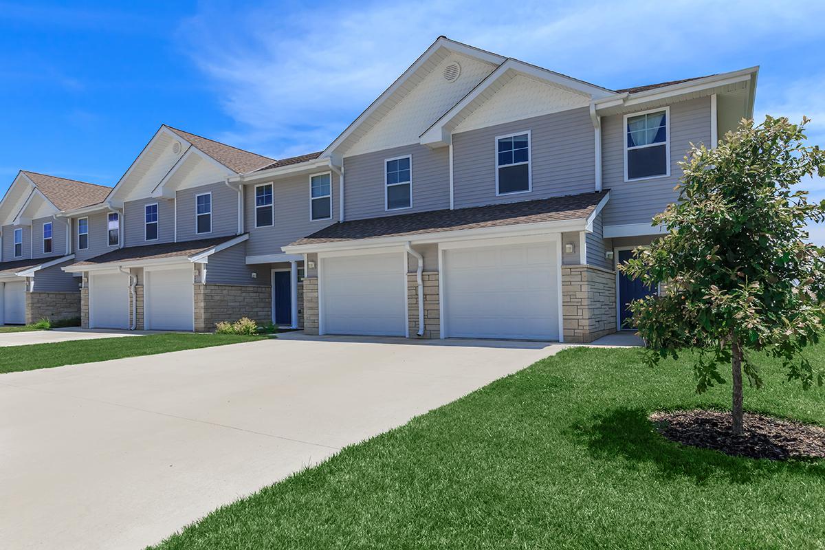 a large lawn in front of a house